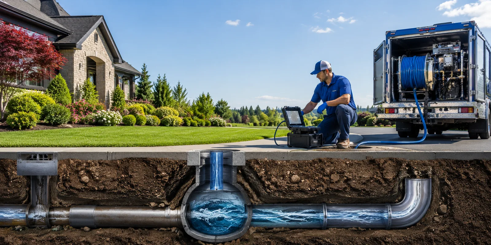 Drainage restoration information for Leesburg, VA